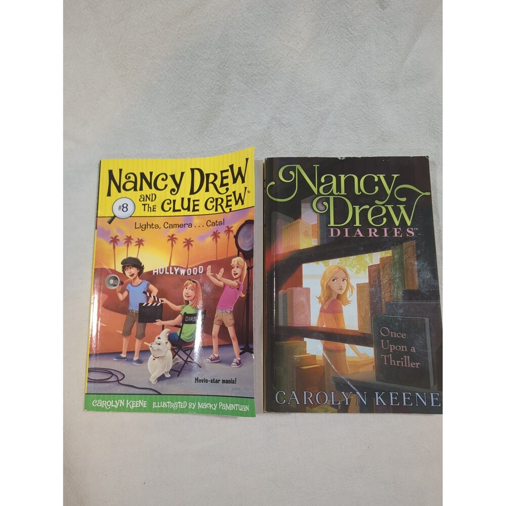 Nancy Drew books Carolyn Keene mystery kids entertainment enrichment